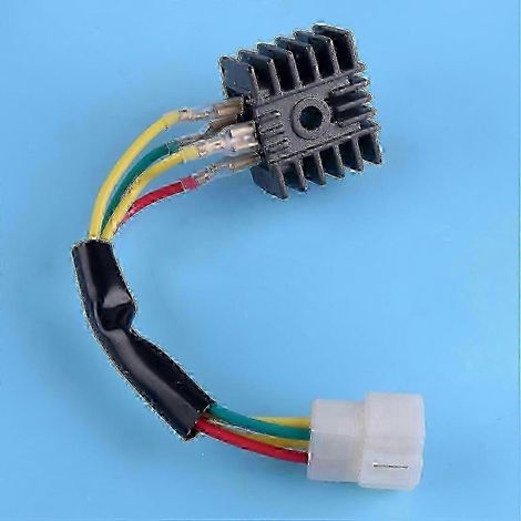 Redresseur régulé 6V compatible avec les motos XL100, SL100, ST90, CT90, CB125S, SB100, CL125S et CL100S (1/5)