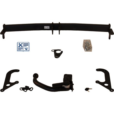 Attelage rotule démontable GDW + faisceau Trail-Tec spécifique 13 broches - OPEL GRANDLAND / GRANDLAND X (1/2)