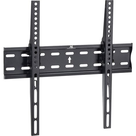 MACLEAN BRACKETS MC-862 Original Extra Sturdy Adjustable Easy Installation TV Bracket 26-55" 40kg Universal Black max Vesa 400x400 (1/5)
