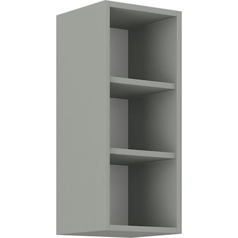 Hängeschrank Regal 30 cm Bianca Grey - Grau Küchenzeile Küchenblock (1/5)
