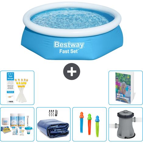 Bestway Fast Set Rund - 244x61 cm - 7-teilig  S108 (1/5)