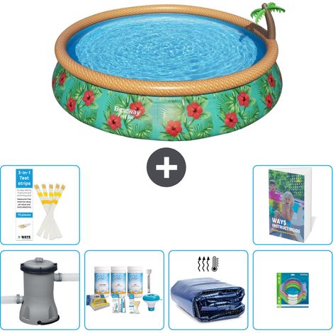 Bestway Piscina Bestway Fast Set Rotonda - 457x84 cm - 7-pezzi  S282