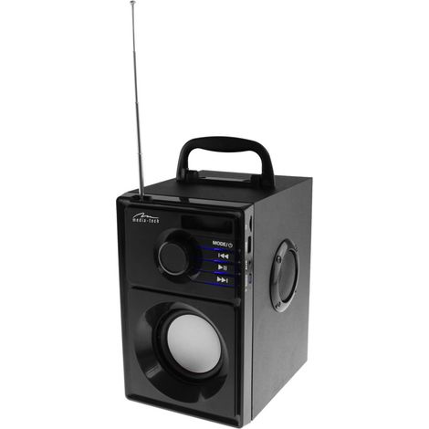 Media Tech Altavoz Bluetooth Portátil MT3179 Negro 15 W (1 Unidad)
