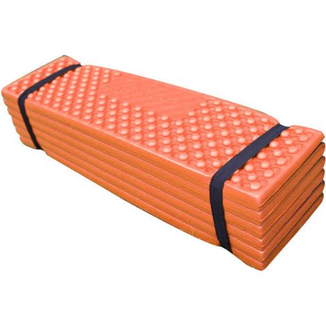 Tapis de sol pliable en PVC souple et épais, double alvéole, idéal pour le camping en plein air (1/5)