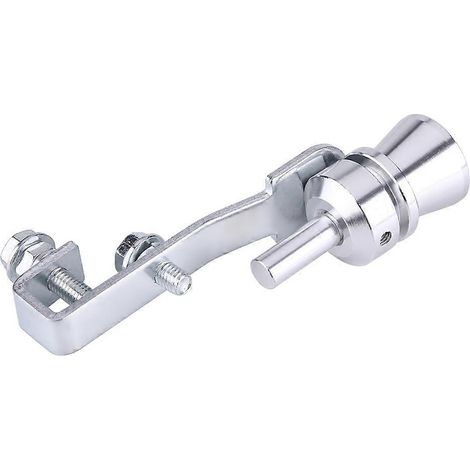Silencieux d'échappement turbo argenté pour voiture, simulateur de soupape de décharge automatique M (1/2)