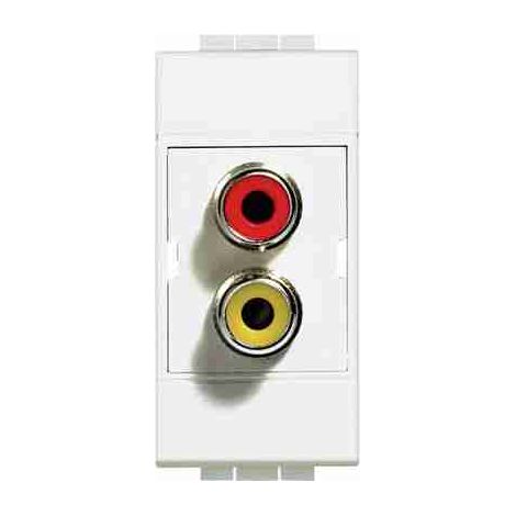 BTIN4269R Doppio connettore tipo RCA