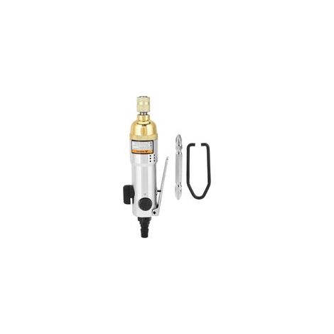 Avvitatore pneumatico con impugnatura dritta, mandrino da 1/4", reversibile, 10500 giri/min - Crezuo