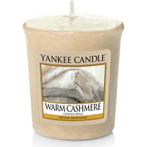 Échantillons de bougies Yankee Candle Warm Cashmere 49 g