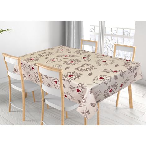 Tovaglia Per Salotto Cucina Tavolo 100% Cotone Made In Italy Antibes RP, misura140x180coloreAntibes (1/4)