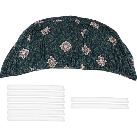 Housse de canapé élastique 2 places en polyester antidérapante, protection durable et lavable pour salon (1/5)