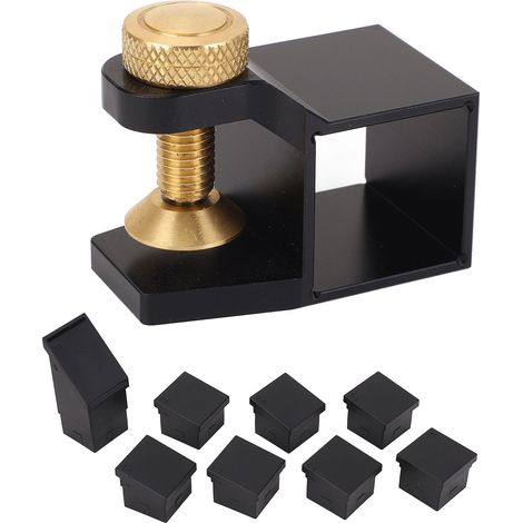 Guide de coupe à onglets et 90°, aluminium magnétique, outils multi-modulaires pour joints précis (1/5)