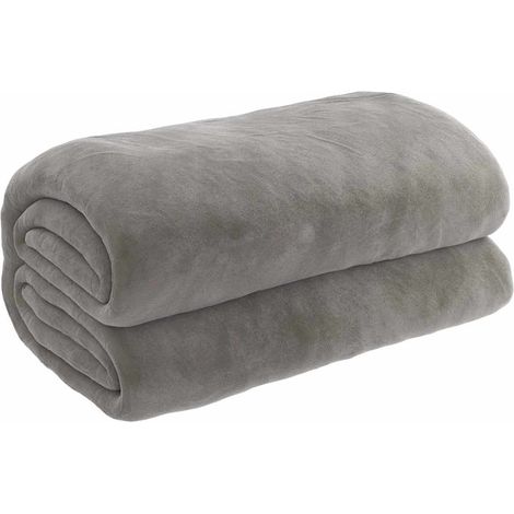 Couverture lestée,Couverture pondérée avec housse Gris 200x225 cm 13 kg Tissu CFW11586 (1/5)