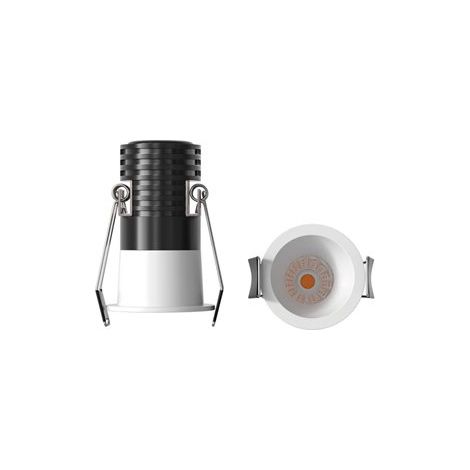 Mantra Downlight LED empotrable minimalista 7W CANE blanco, 40º, Ø60,3mm 3000K/4000K (1/3)