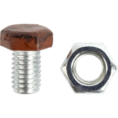Sechskantschrauben M8 x 20 mm für abgerundete Rasenkante – 50 (1/3)