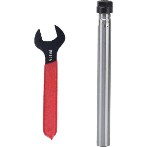 Porte-outil à tige droite ER11, rallonge de pince, accessoires pour tours et fraiseuses CNC C16ER11A150L 150 mm (1/5)