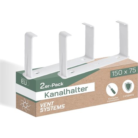 2 Pièces Poignée De Canal 150x75 Mm Plastique Robuste Pour Ventilation Chauffage Refroidissement (1/5)