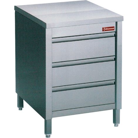Table - armoire avec 3 tiroirs - Diamond (1/2)