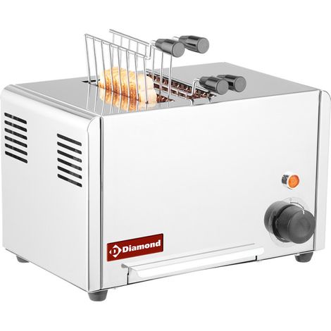 Toaster- croque-monsieur électrique 2 pinces - Diamond