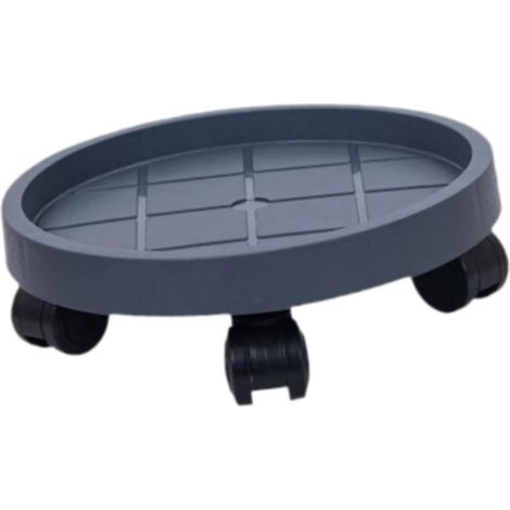 Support pour plantes roulettes silencieux et rond 25 cm (1/5)