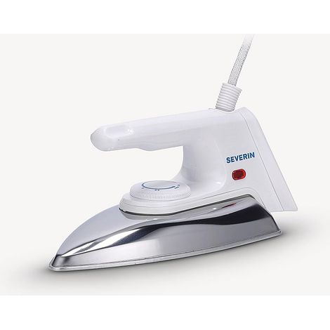 SEVERIN Fer à Repasser avec Semelle Alu Brossé, 1 200 W environ, BA 3211, Blanc (1/5)