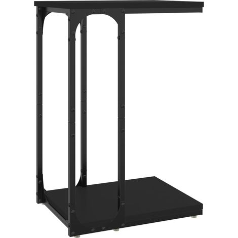 Table d'appoint Noir 40x30x60 cm Bois d'ingénierie