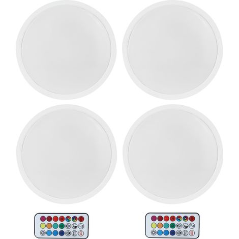 Ampoule LED spot 3W RGB à changement de couleur avec télécommande pour chambre, couloir, hôtel, bar 85265V (GU10 RVB blanc chaud)