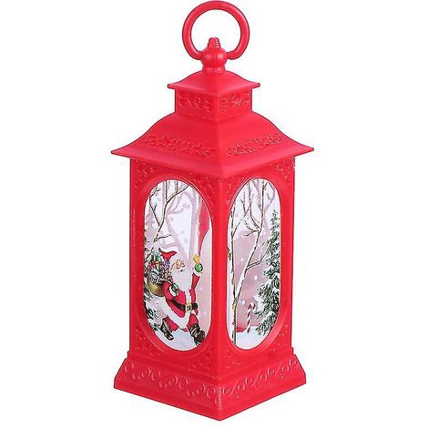 1 lanterne de Noël suspendue (1/3)