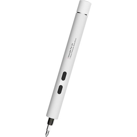 Tournevis électrique portable sans fil avec embouts magnétiques et ensemble d'outils de réparation pour ordinateurs portables, téléphones portables et petits appareils. (1/2)