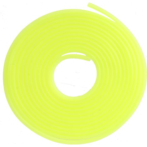 Tuyau à air en silicone souple de 5m pour pompe à aquarium - Conduite d'oxygène jaune pour bassin à poissons (1/5)