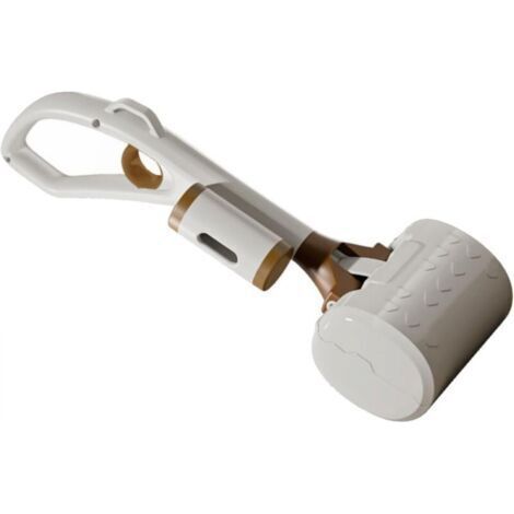 Ramasse crottes pratique, ramasse crottes de chien, convient pour une utilisation en extérieur, blanc