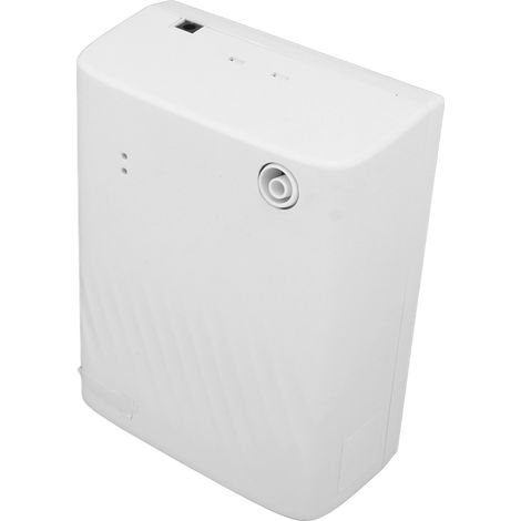 Diffuseur d'huiles essentielles grand format, régule les émotions, améliore le sommeil et offre une utilisation sûre à la maison, à l'hôtel, au bureau et dans les commerces. Blanc, prise UE 100-240 V. (1/5)