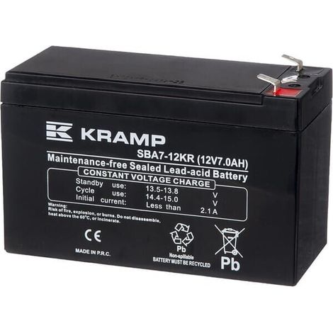 Batteria 12V 7Ah UNIVERSALE SBA712KR