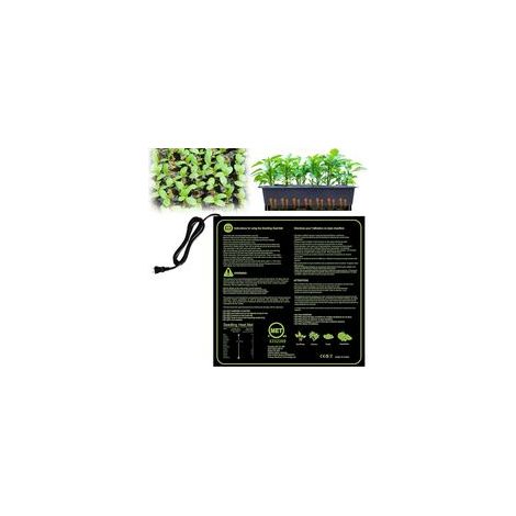 Tappetino Riscaldante per Piante Impermeabile, Serra di Germinazione Accelera la Germinazione dei Semi, Cuscino Riscaldante per Rettili e Anfibi, 45 Watt, 50x52cm (1 Pezzo - 45W) (1/5)