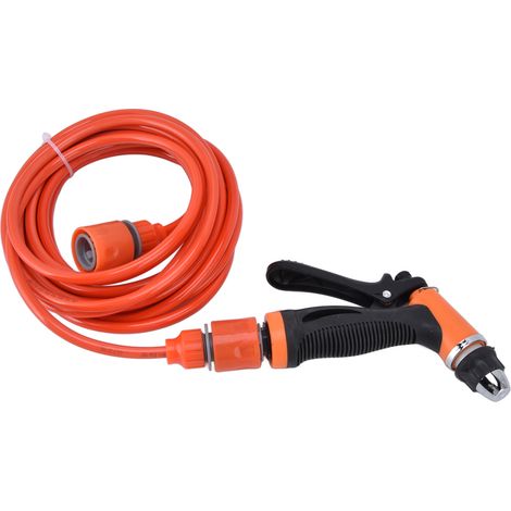 12V 72W Hochdruckreiniger, Außengewinde G1/2, tragbare Autowaschmaschine, leistungsstarkes Waschset für Haus, Garten und Fahrzeuge (1/5)