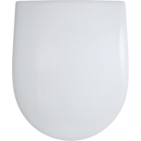 1 abattant de WC Royan, système amorti silencieux, fixation murale suspendue, compatible modèles Midi, Banco, Chamonix, salle de bain (1/4)