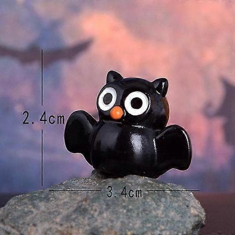 Figurine miniature Jolie Citrouille Fantôme de Dessin Animé Décor de Micro Paysage pour Décorations d'Halloween Décorations Bureau à Domicile Chambre Décor 1pc 6 1pc 1 - couleur (1/5)