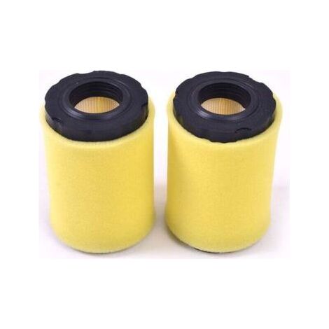 2-Piece Air Filter for Briggs & Stratton Lawnmower 796031 549201 797404 Cleaning Cartridge (1/4)