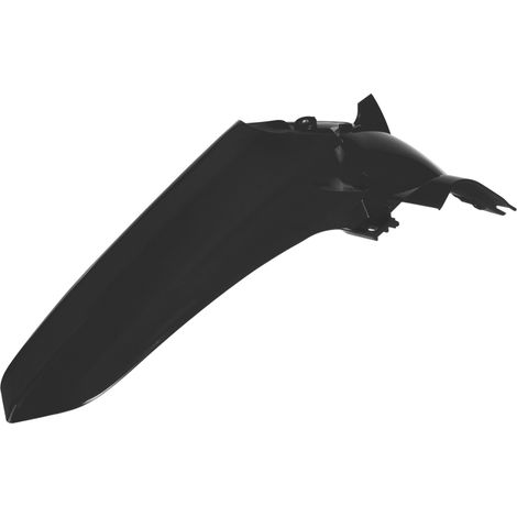 Parafango posteriore Polisport per YZ YZF 125 250 22 25 Nero Resistente