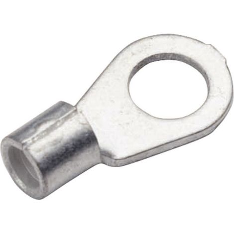 Cimco 180412 Ringkabelschuh Querschnitt (max.)=2.50 mm² Loch-Ø=6.5 mm Unisoliert Metall 1 St.