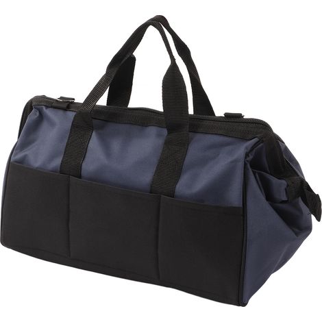 Sac de consignation noir grande capacité, pochette de consignation imperméable en tissu Oxford pour dispositifs de consignation industriels (1/5)