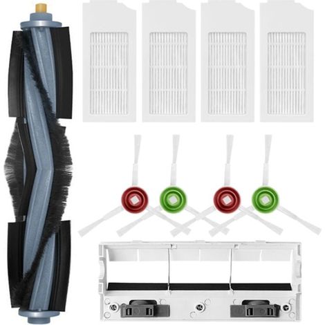 Ricambi per robot aspirapolvere T10 TURBO: ricambi, accessori, spazzola principale, spazzola laterale, filtro HEPA (1/4)