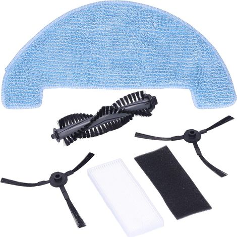 balayeuse Brosse roulante Filtre Chiffon de Nettoyage Kit de Brosse latérale pièces de Rechange pour A4S (1/5)