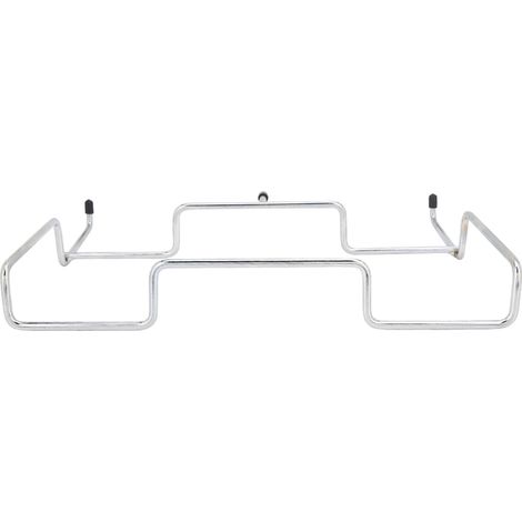 Support mural pour poubelle de jardin, porte-sac à ordures extérieur, rangement poubelle murale, étagère de table (1/5)