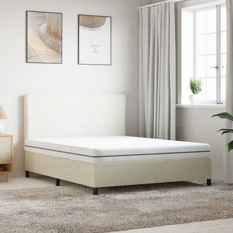 Maison Exclusive - Colchón de espuma dureza media suave 160x200 c
