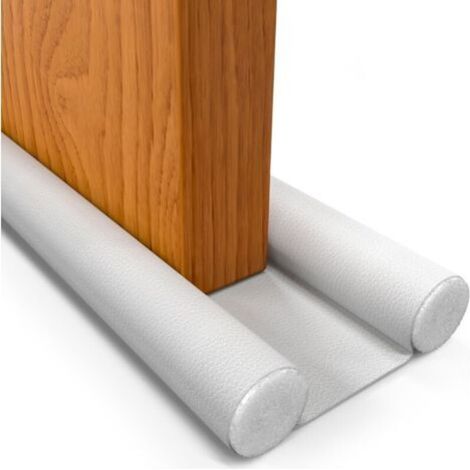 Boudin De Porte - Isolant Froid Et Phonique - Ajustable Jusqu'à 93 Cm - Pour Portes De 4 À 5 Cm D'épaisseur - Blanc (1/5)