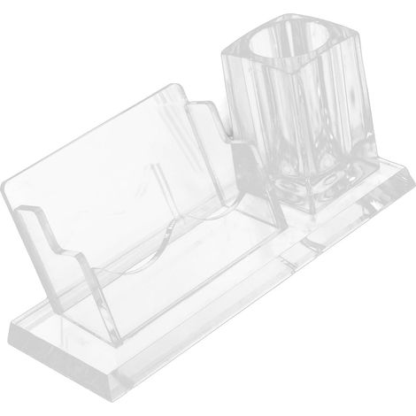 Visitenkartenhalter aus Acryl für Tisch mit Minimalistischer (1/5)