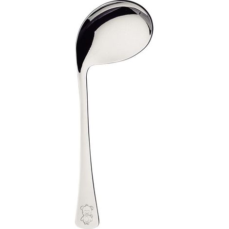 Tramontina cucchiaio bambini mancini acciaio inox argento 16 cm (1/5)