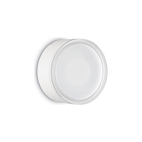Ideal Lux Urano - 1 Light Flush Deckenleuchte Weiß
