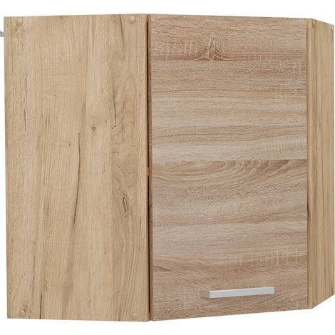 Armario colgante de esquina R-Line, Sonoma, 57 cm, Vicco