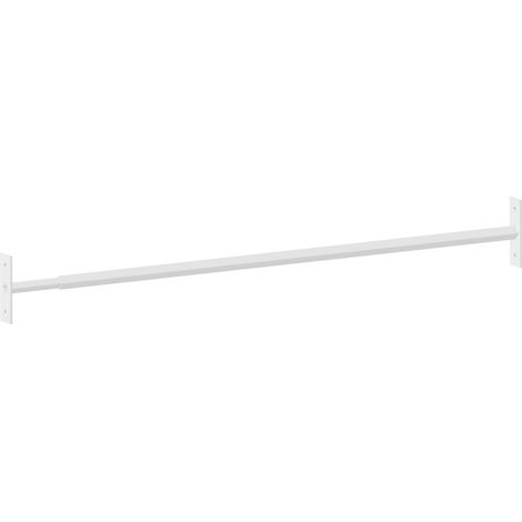 Barreau de sécurité télescopique 99 à 188 cm blanc